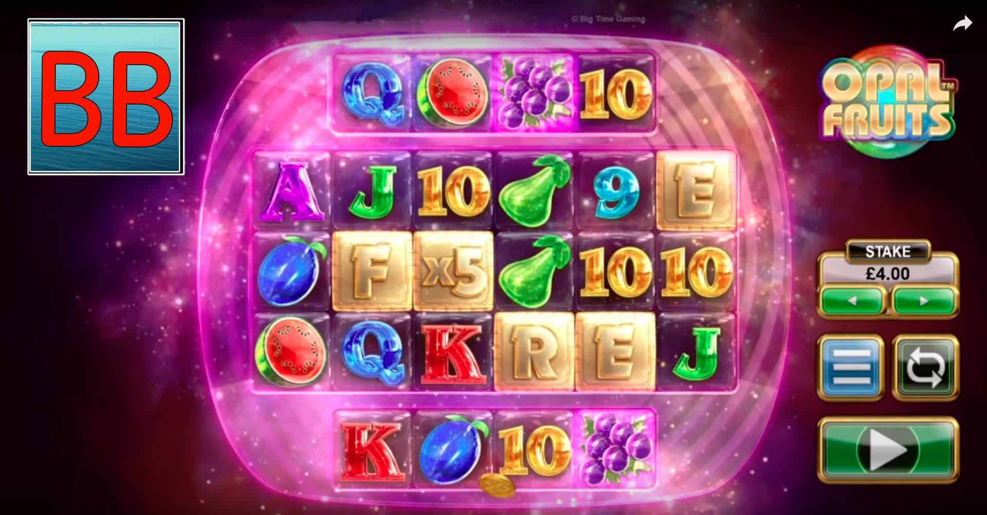 Игра Opal Fruits (Big Time Gaming, BTG): Обзор 2021!
