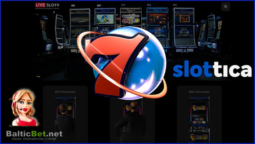 Live NOVOMATIC в онлайн казино Slottica 2024 года на фото.