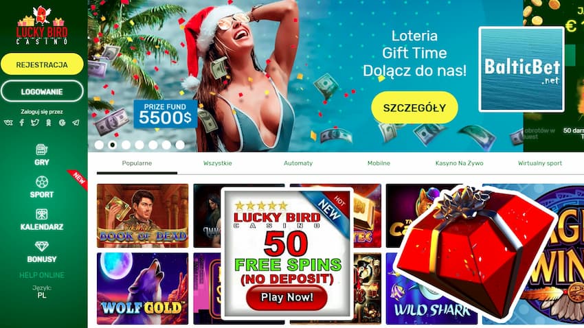 Casino Lucky Bird Darmowe Spiny Bez Depozytu jest zdjęcie.