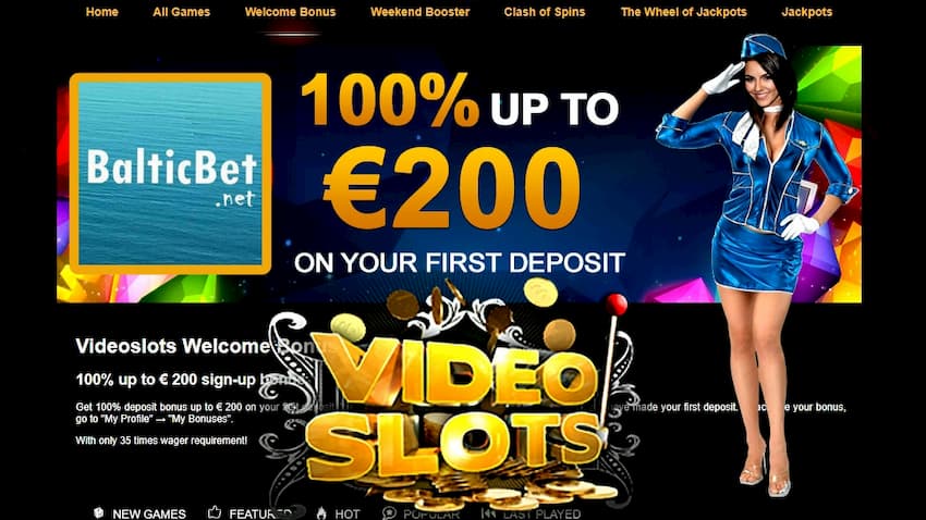 Comment gagner dans un casino Videoslots (2024) + 100% Bonus est sur la photo.