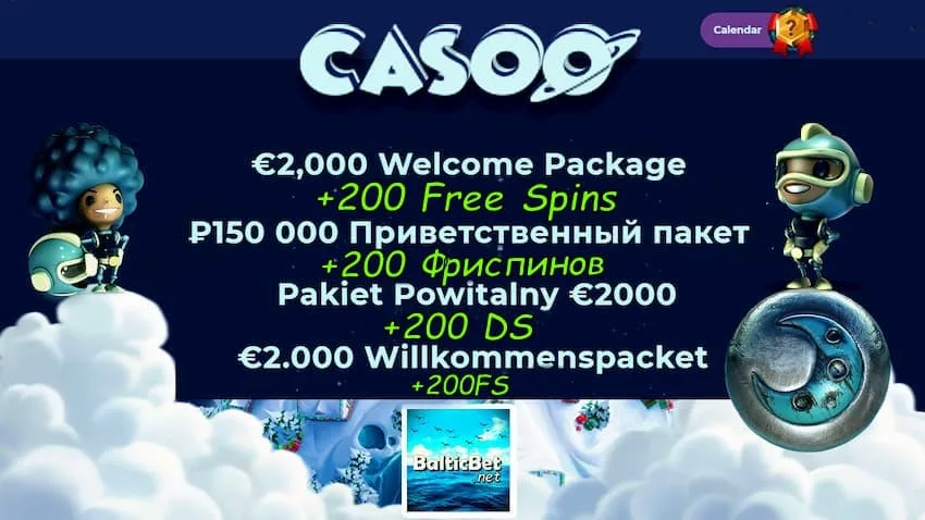 CASOO Casino (2020): Как Получить €2000 Бонус? + Обзор есть на фото.