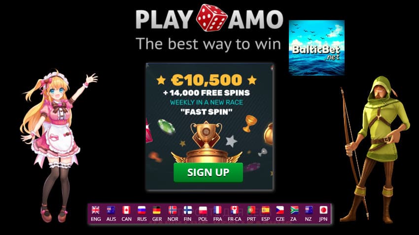 Fumana libonase tsa casino PLAYAMO ka 2024 setšoantšong.