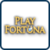 Play Fortuna Kazino Logo BalticBet.net estas sur foto.