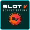 Logotip del Casino Slot V per al lloc Balticbet.net és a la imatge.