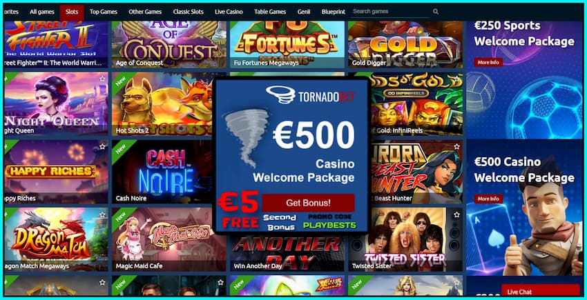 Dylunio, Darparwyr Gêm a Gemau Crash mewn Casinos TornadoBET ar y llun.