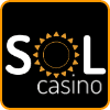 Sol Casino Logo for BalticBet.net is on photo.