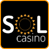 Sol Logotipo do casino BalticBet.net está na foto.