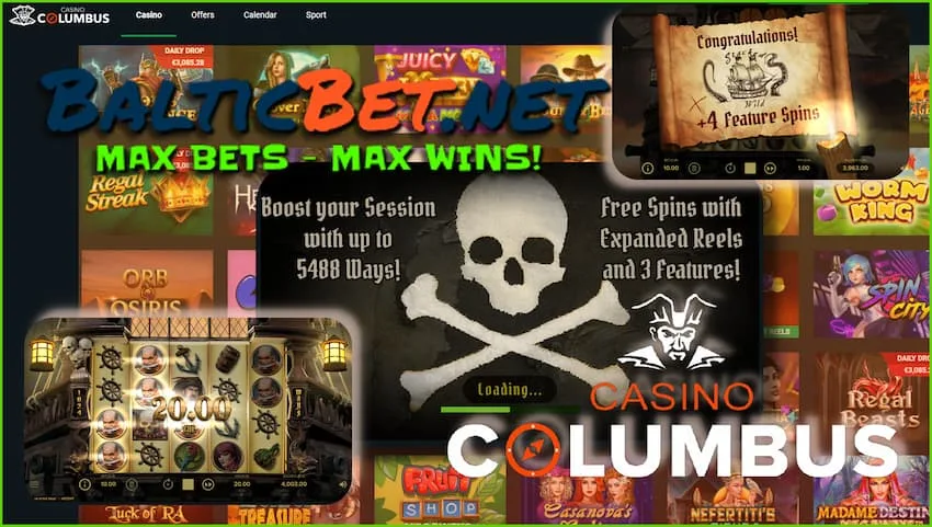 Большие выигрыши представлены на сайте казино Columbus на фото.