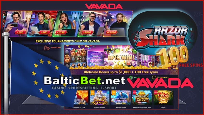 Vavada Casino The platform that entered the TOP casinos of the European Union (EU) in the photo is