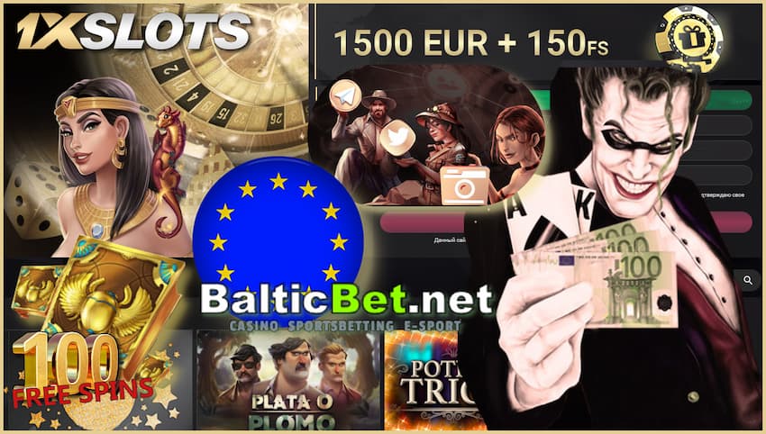 1xSLOTS Best Casino in the European Union (EU) 2021