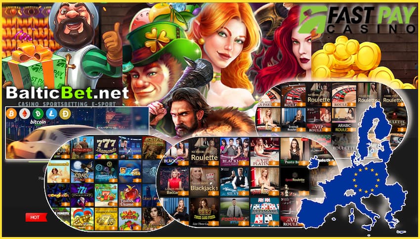 Fastpay Casino - Одно из популярных новых игорных заведений современности Европейского Союза (EU) на фото есть