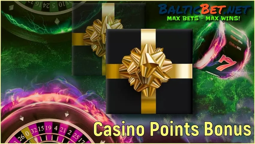 Бонусы казино в виде накопительных очков для лояльных игроков на портале BalticBet.net есть на фото.