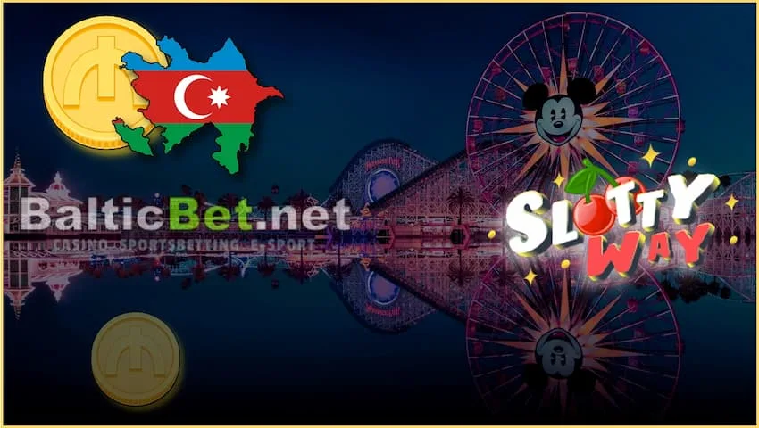 Изображение казино с роскошным интерьером в Азербайджане, предлагающее бесплатные вращения при регистрации