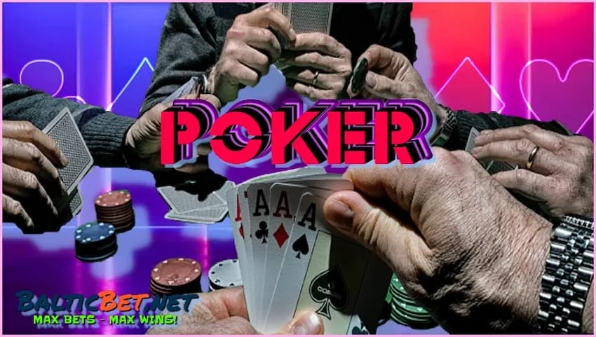 Ставки и торги в онлайн покере на сайте Balticbet.net на фото есть
