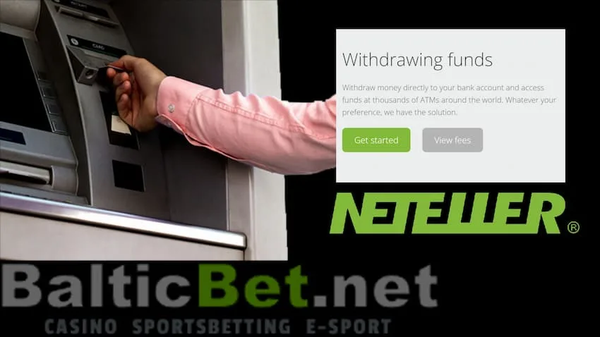 Преимущество использования сервиса Neteller — лучшие курсы при конвертации валют на сайте BalticBet.net на фото есть