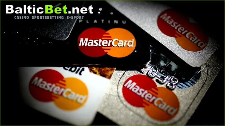 MasterCard чаще всего используется для платежей в онлайн-казино на сайие BalticBet.net на фото есть