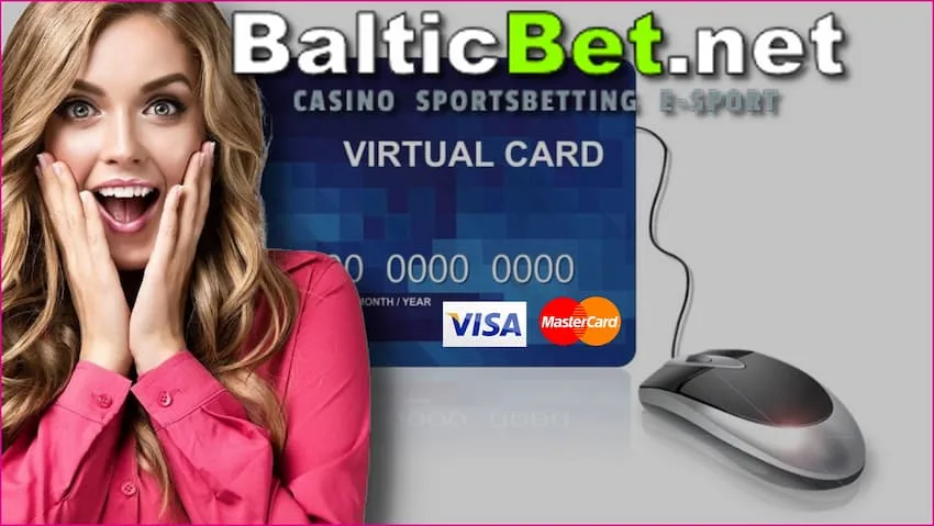 Виртуальные карты Visa и Mastercard направлены на повышение безопасности покупок в Интернете на сайте Balticbet.net на фото есть
