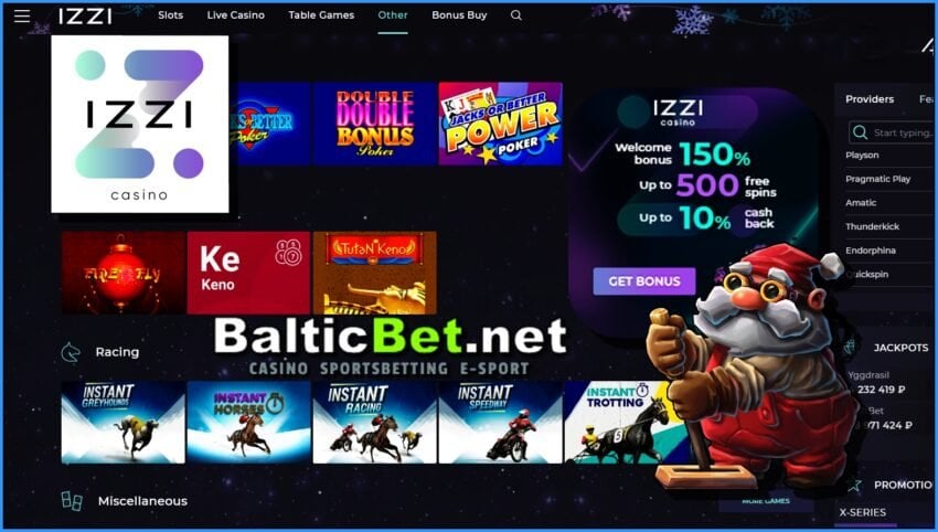 Казино IZZI: 50 Вращений Без Депозита (Бонус Код PLAYBEST)!