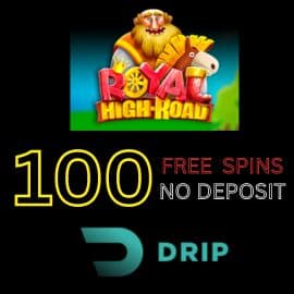 Получите 100 Бесплатных Вращений Без Депозита За Регистрацию в Казино DRIP (Бонус Код PLAYBEST)