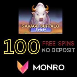 Получите 100 Бесплатных Вращений Без Депозита За Регистрацию в Казино MONRO (Бонус Код PLAYBEST)