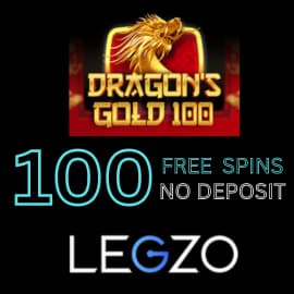 100 бесплатных вращений в онлайн казино LEGZO без депозита за регистрацию с бонусным кодом PLAYBEST на фото.