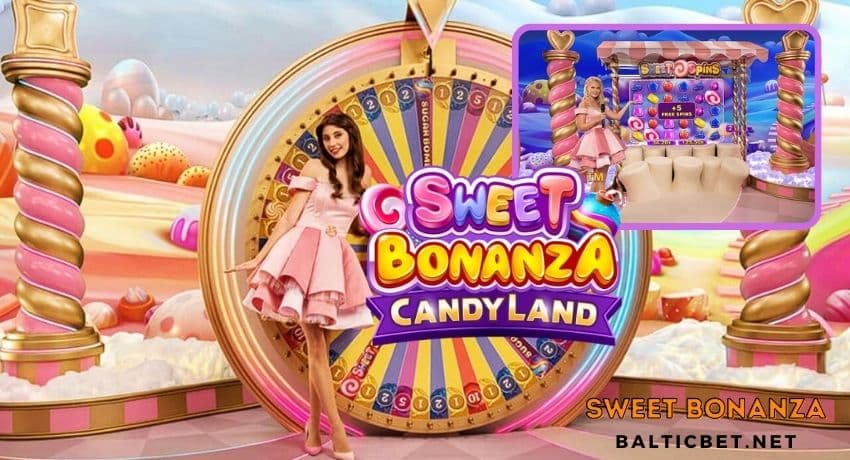 Sweet Bonanza Candylan игра в живом казино для всех игроков на фото.